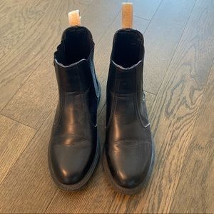 Dr Martens Flora Smooth Vegan Leather Chelsea Boot